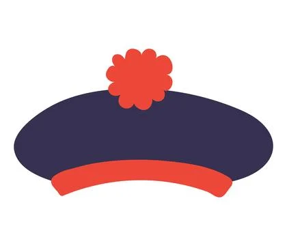 Sailor hat, cap isolated Stock Illustration