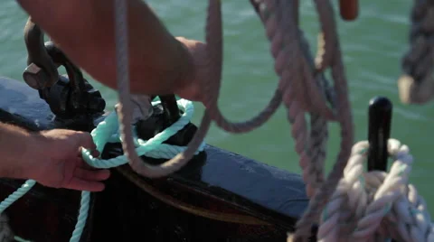 Sailor Knot Stock Footage 68503099