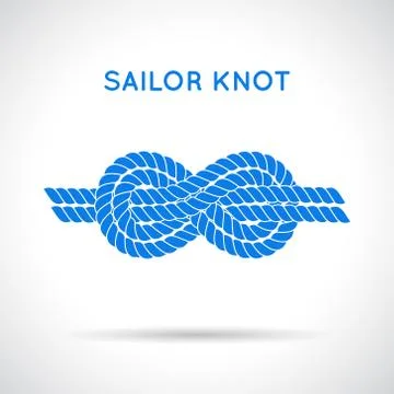 Sailor knot Stock Illustration