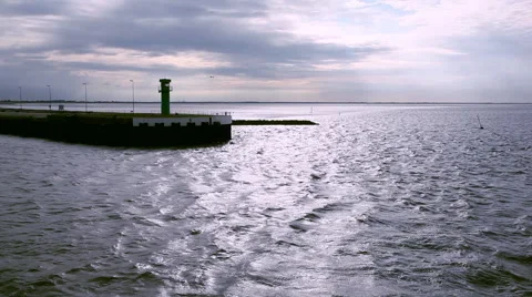 Sailor put out to sea Stock Footage 61806333