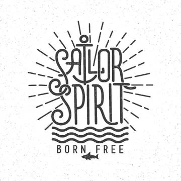 Sailor spirit Illustrazione stock