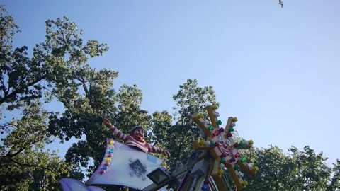 Sailor on the swing Stockbeeldmateriaal 79790820