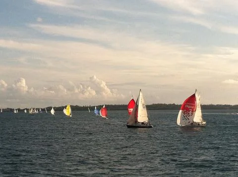 Sails away Stock Photos