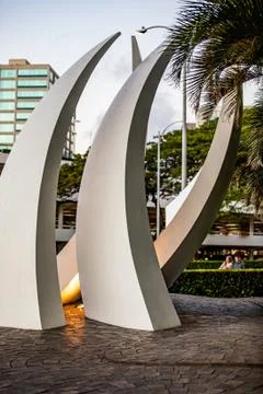 Sails Sculpture Stock Photos
