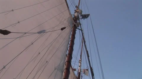 SailsSunset Stock Footage 5337956