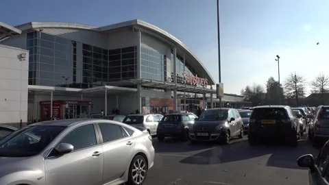 Sainsburys store Stock Footage 149480689