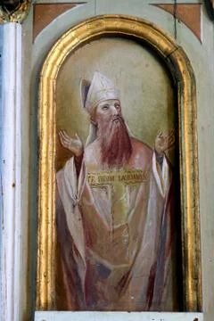 Saint Ambrose Stock Photos