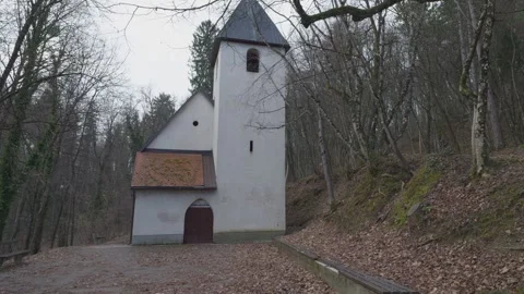 Saint Ana’s Chapel in the Tepec hill near the town of Samobor, Croatia Stock-Footage 300764416