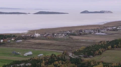 Saint-André-de-Kamouraska Stock Footage 21358870