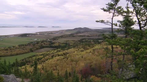 Saint-André-de-Kamouraska 스톡 동영상 21360942