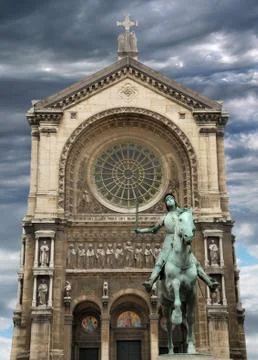 Saint-augustin. Stock Photos