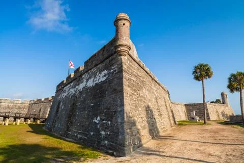Saint augustine fort Foto stock