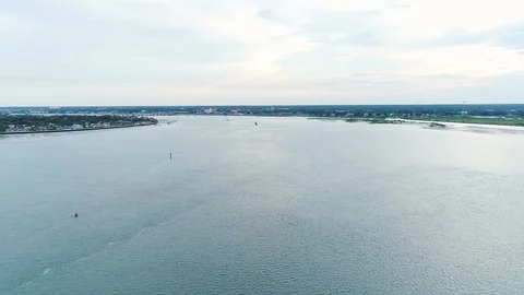 Saint Augustine Inlet 動画素材 113864960