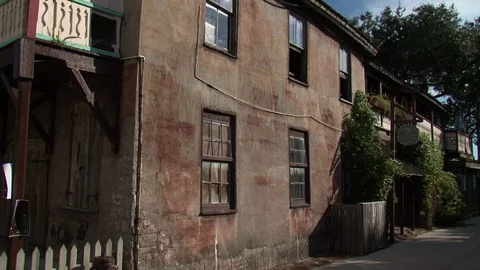 Saint Augustine Old City House Video stock 92209551