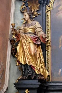 Saint Barbara Stock Photos