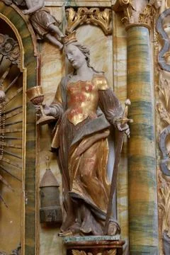 Saint Barbara Stock Photos