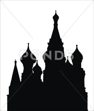 Saint basil cathedral Stock Illustration