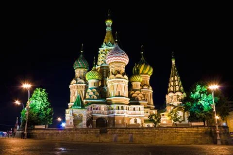 Saint Basil Cathedral Foto stock