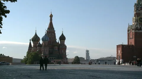 SAINT BASIL RED SQUARE Stock-Footage 988795