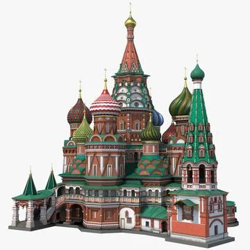 Saint Basils Cathedral 3D Model