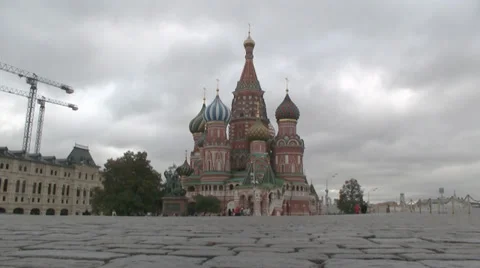 Saint Basil's Cathedral 스톡 동영상 30629876