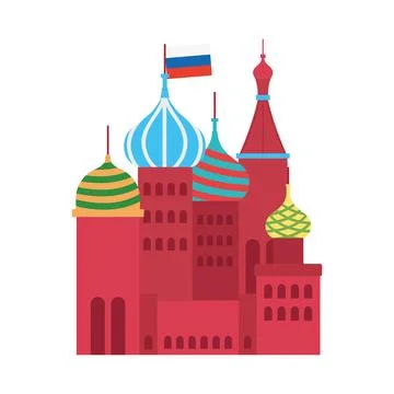Saint Basils Cathedral Stock Illustration