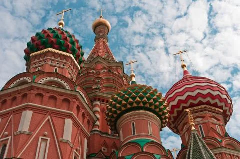 Saint basil's cathedral Stock Photos