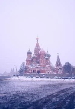 Saint basil's cathedral Stock Photos