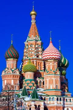 Saint Basil's Cathedral Stock Photos