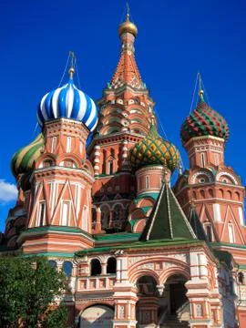 Saint basil's cathedral Stock Photos