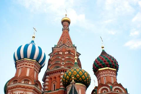 Saint Basil's Cathedral Stock Photos