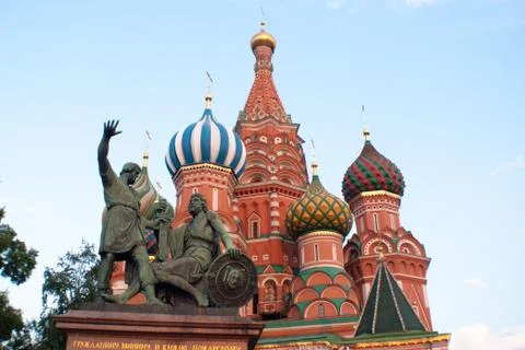 Saint Basil's Cathedral Stock Photos