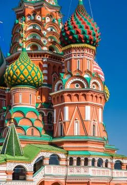 Saint Basil's Cathedral Stock Photos