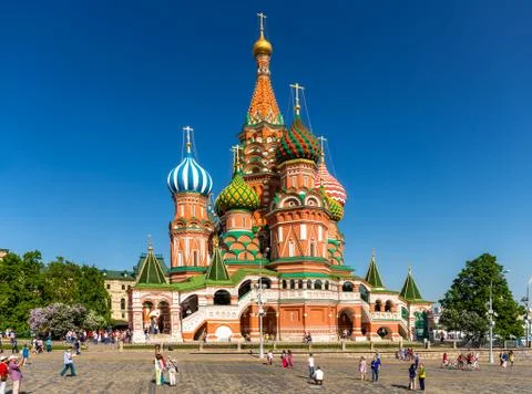 Saint Basil's Cathedral Foto stock