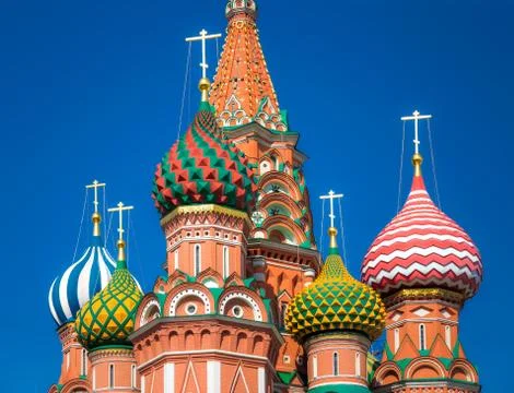 Saint Basil's Cathedral Stock Photos