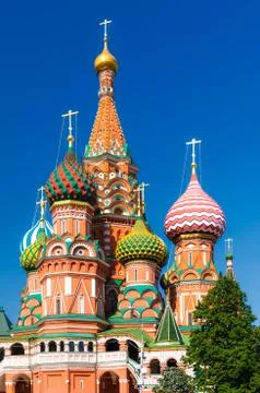 Saint Basil's Cathedral Stock Photos