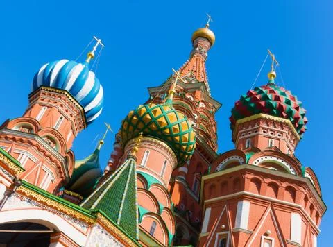 Saint Basil's Cathedral Stock Photos