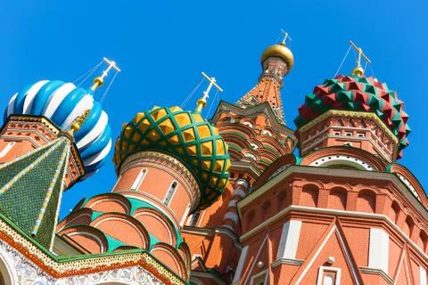 Saint Basil's Cathedral Stock Photos
