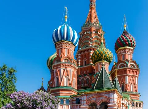 Saint Basil's Cathedral Stock Photos