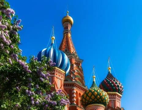 Saint Basil's Cathedral Stock Photos