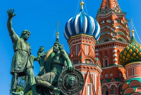 Saint Basil's Cathedral Foto stock