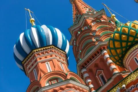 Saint Basil's Cathedral Stock Photos