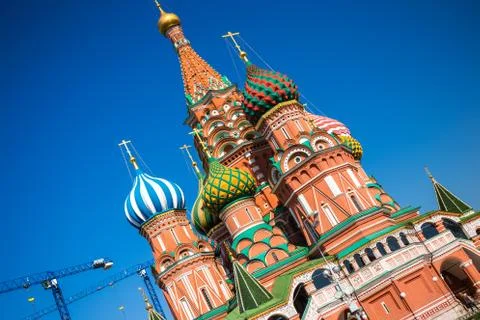 Saint Basil's Cathedral Stock Photos