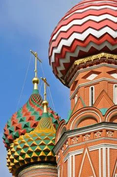 Saint Basil's Cathedral, Red Square, Moscow Foto stock