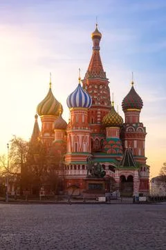 Saint Basil's Cathedral at Red Square in Moscow,Russia Photos