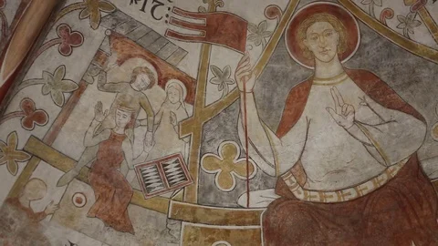 Saint Bendt's Church In Ringsted, Denmark. 12/12 Stock Footage 106948860