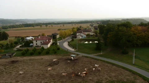 Saint-Blancard-Lunax Stock Footage 36977573