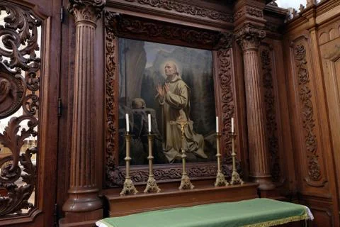 Saint Bruno of Cologne Stock Photos