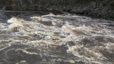 Saint Croix River Rapids Stock Footage 766909