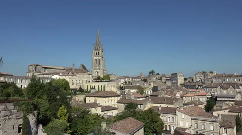 Saint Emilion village Video stock 55552170
